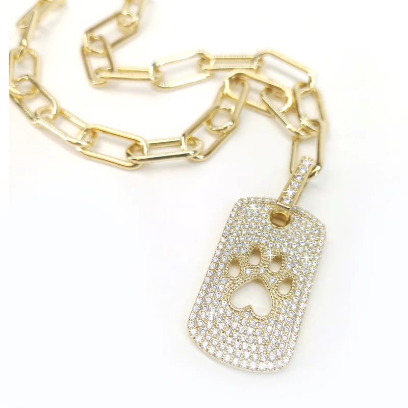 NECKLACE UNCONDITIONAL LOVE PAW Gold