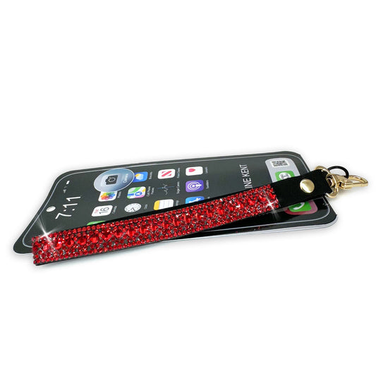 Cell phone, wrist strap - Red 