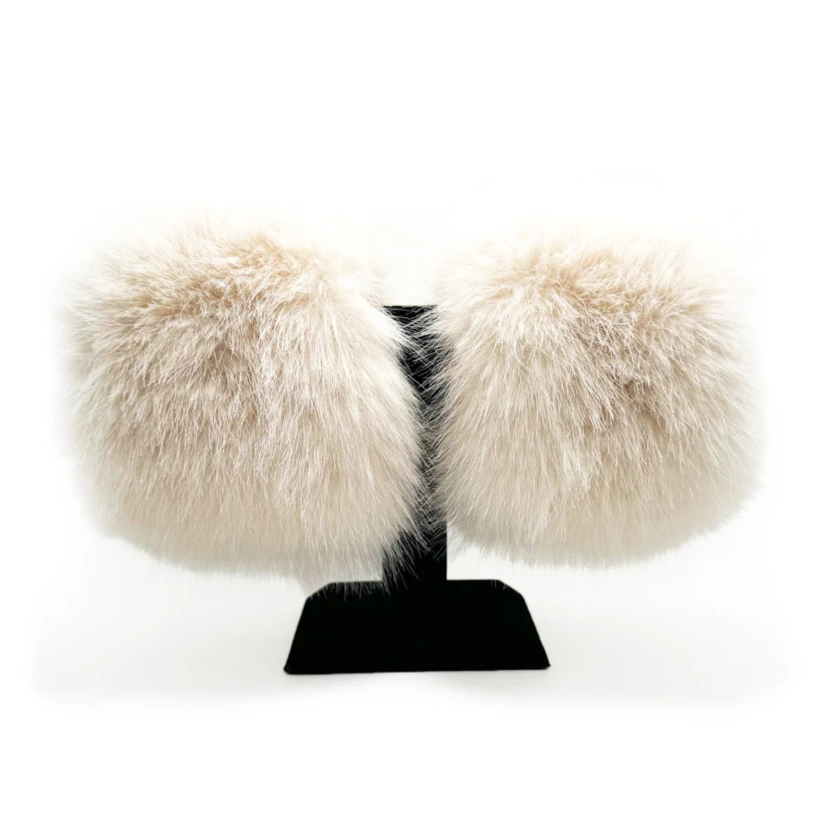 FAUX FUR FANTASY - COUTURE CUFFS CREAM