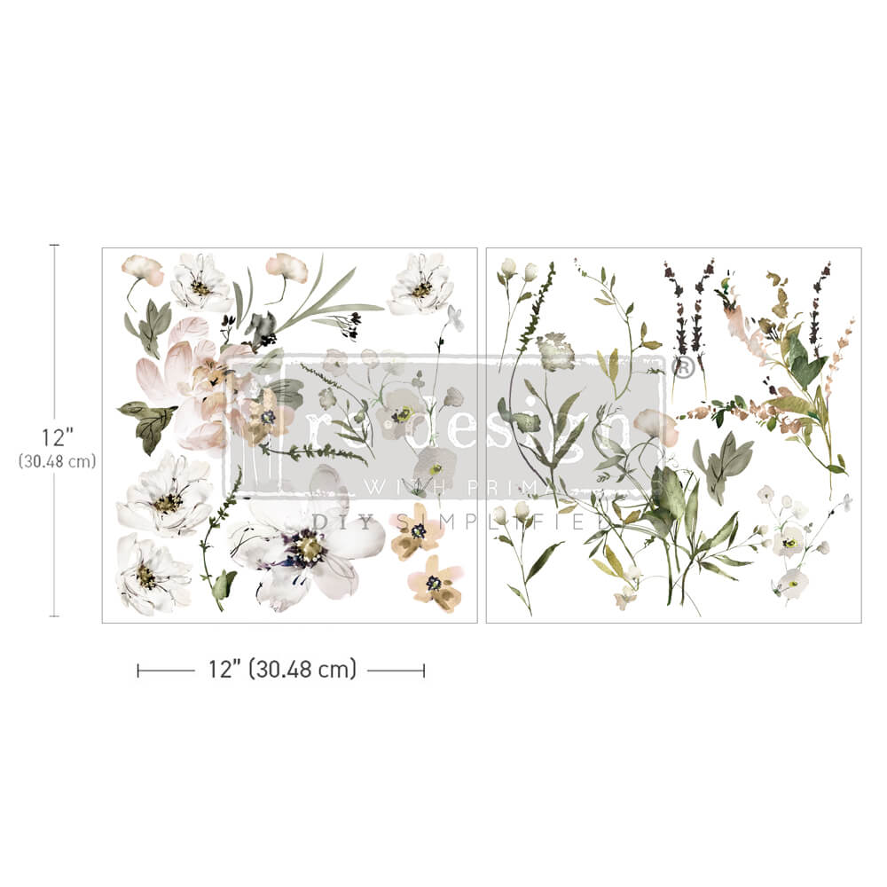 Redesign Decor Maxi Transfer - Pastels Artistry (Copy)