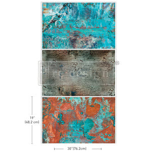 Redesign, decoupage, paper, triple pack – rustic romance