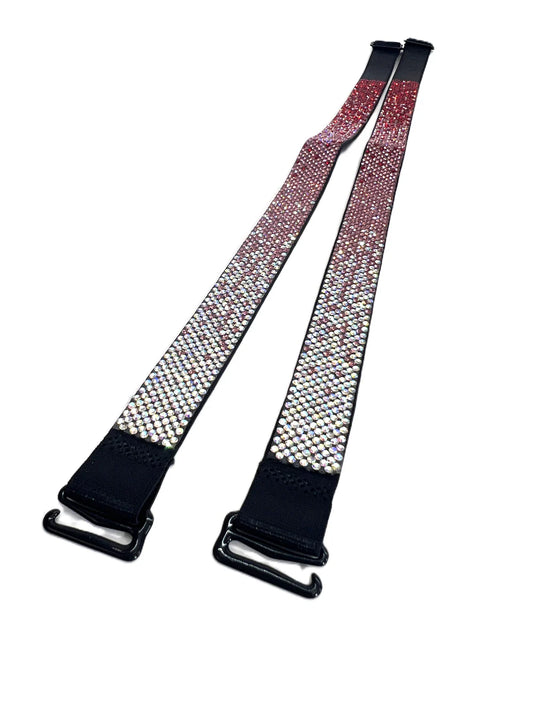 DAZZLE ME DARLING BRA STRAP RED OMBRE