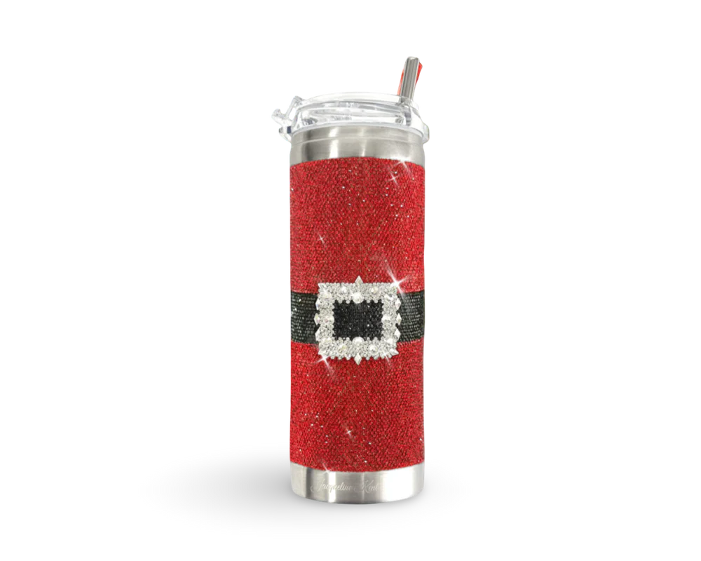 TUMBLER CRYSTAL SANTA