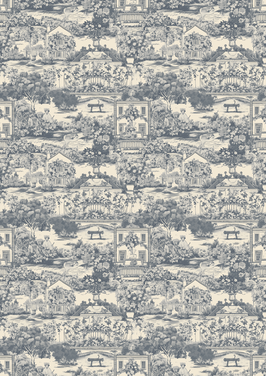 Belles and Whistles A3 Rice Decoupage Paper - Ming Vase