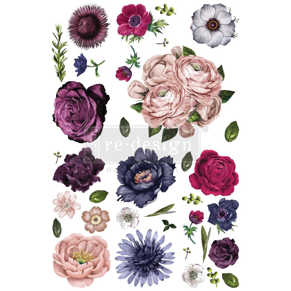 Redesign Decor Transfer - Lush Floral II