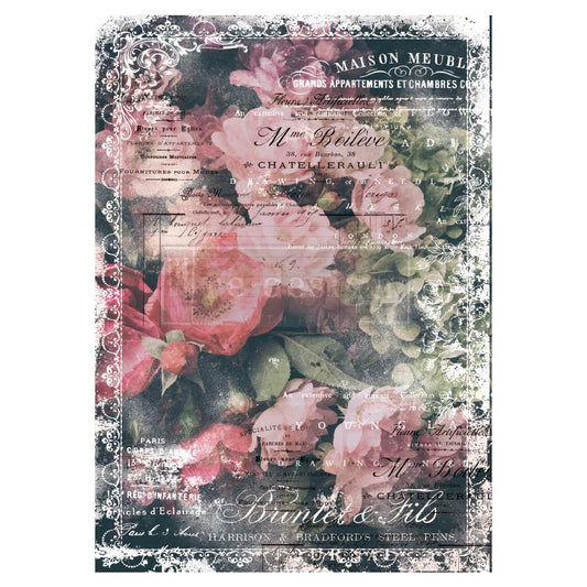 Redesign Mulberry Tissue Paper - Celeste