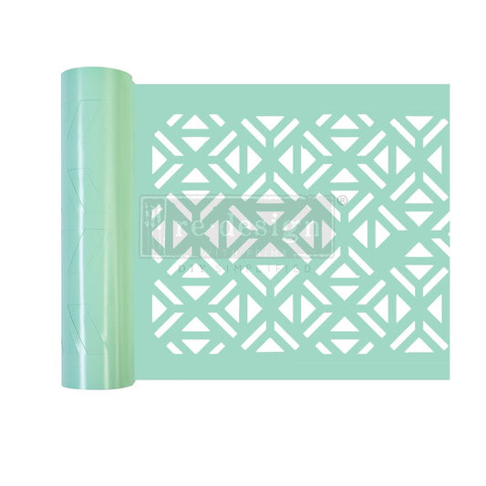Redesign Stick & Style Stencil Roll - Irregular Triangles