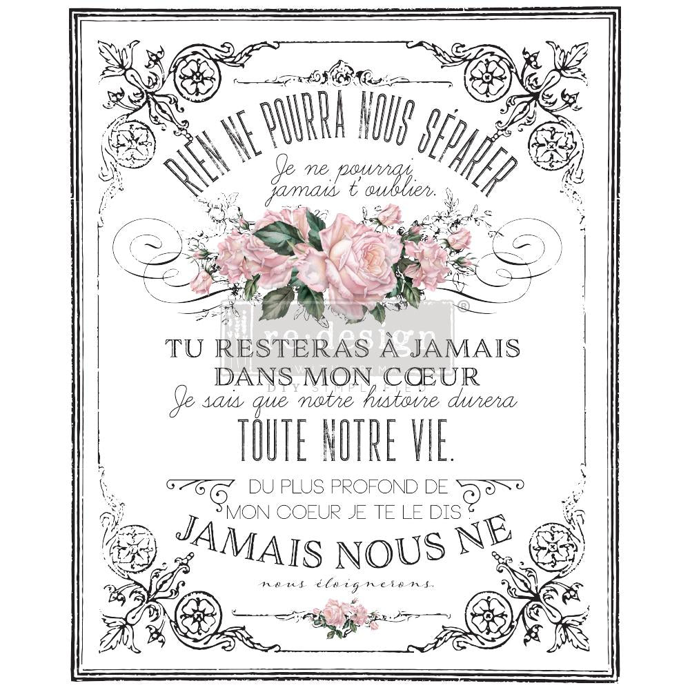 Redesign Decor Transfer - My Heart