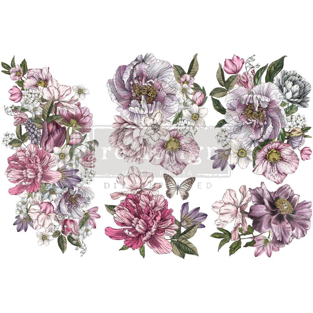 Redesign Decor Small Transfer - Dreamy Florals