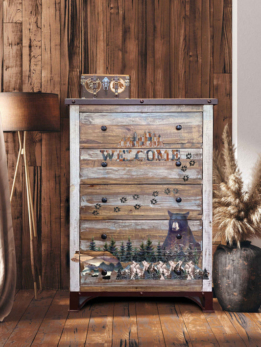 Redesign Decor Transfer - Cabin Getaway