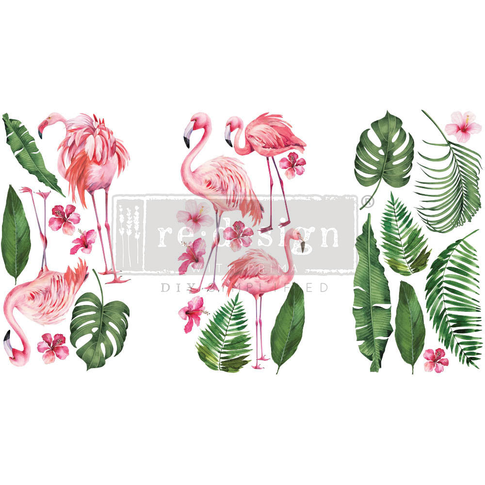 Redesign Decor Small Transfer - Flamingo Pink