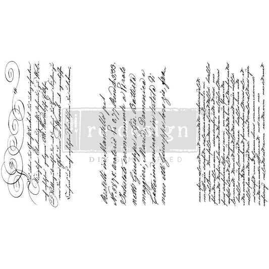 Redesign Decor Small Transfer - Secret Letter