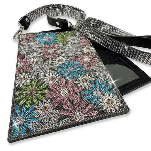 Cell phone purse - flower power