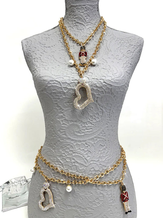 3 IN 1 BELT/NECKLACE SOLDIER BOY