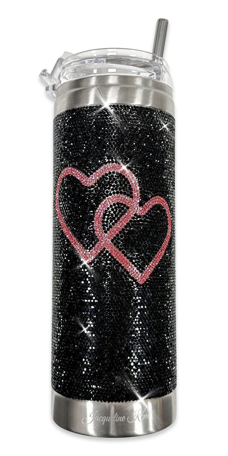 TUMBLER CRYSTAL ENCHANTED HEART