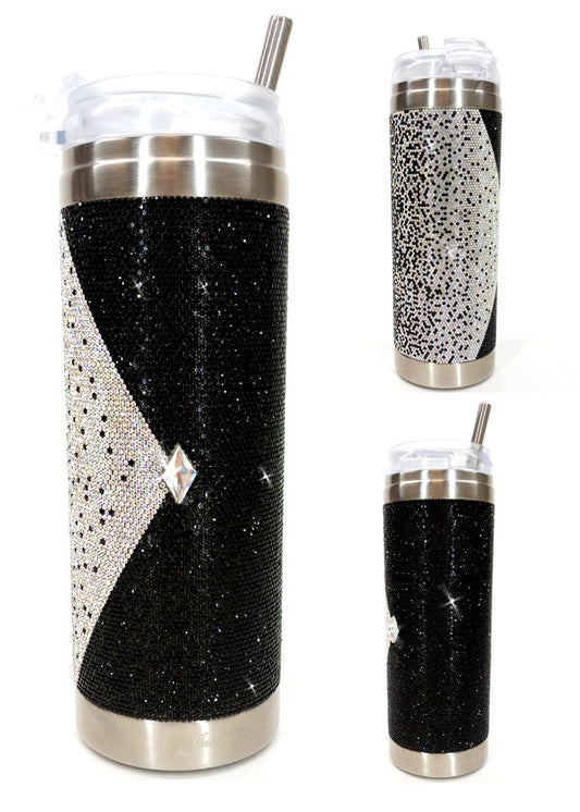 jacqueline kent crystal Tumbler - black diamond