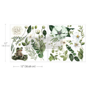 Decor transfer - Froggy Meadow