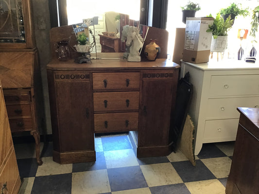 Solid Oak Deco Buffet