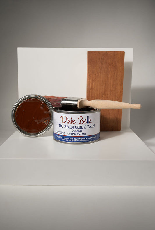 No Pain Gel Stain - Dixie Belle | Cedar