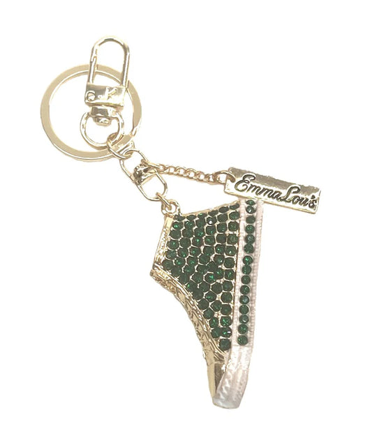 PURSE CHARM SHOE GOLD/BLACK