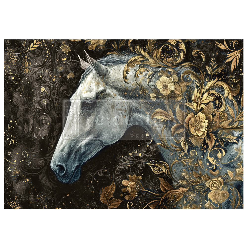 ReDesign A1 Decoupage Decor Fiber - Majestic Gallop