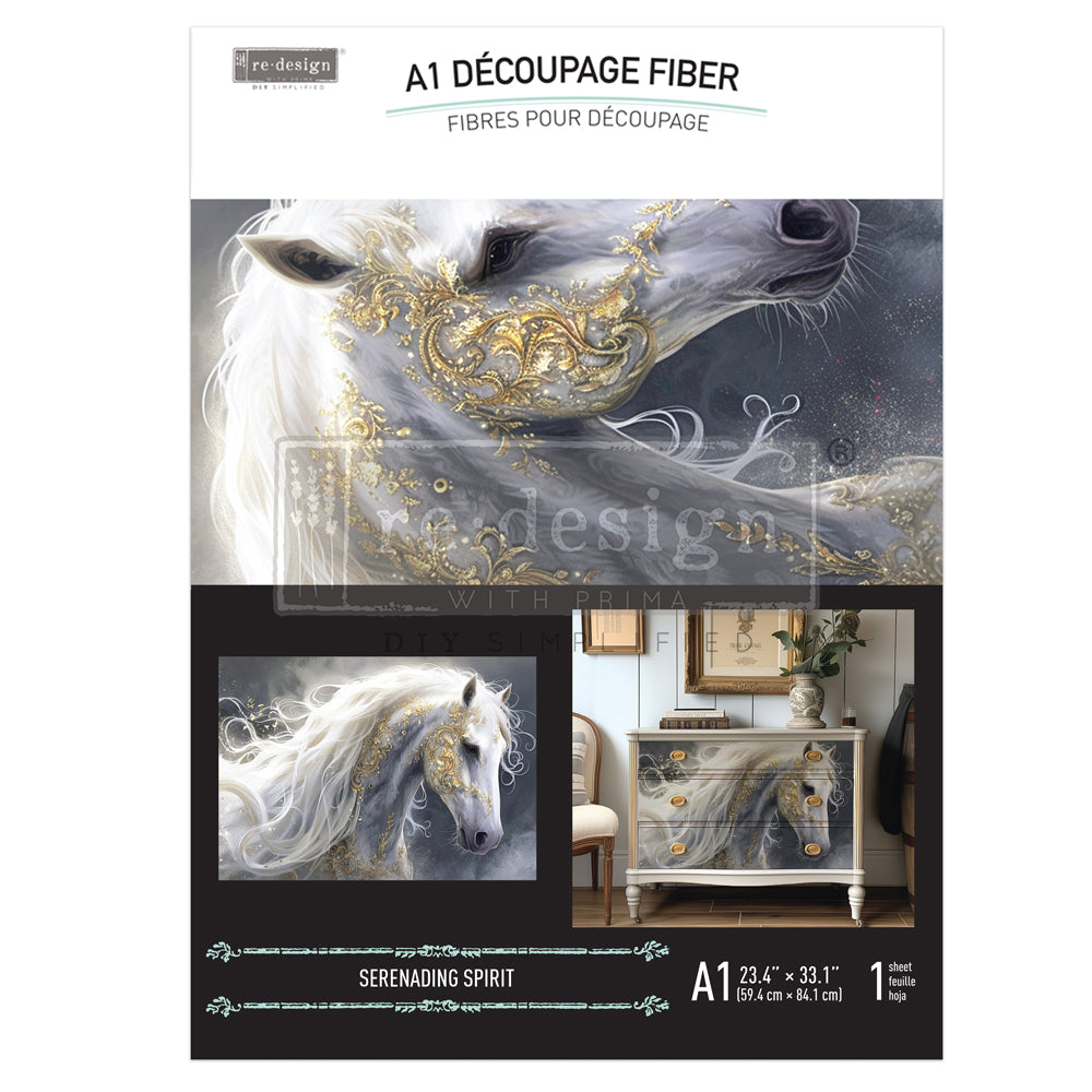 ReDesign A1 Decoupage Decor Fiber - Serenading Spirit