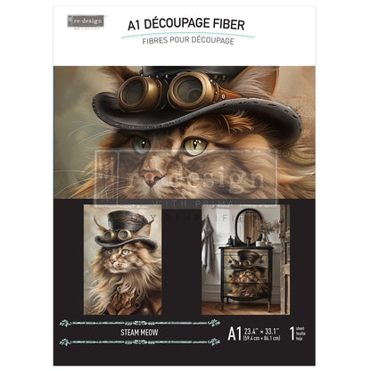 ReDesign A1 Decoupage Decor Fiber - Steammeow