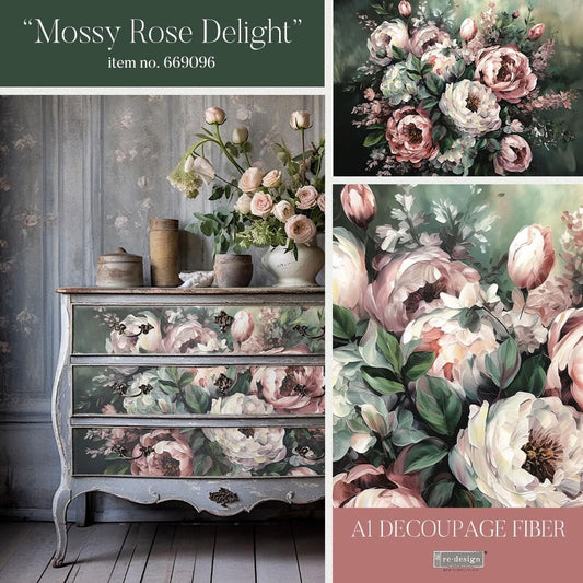 Mossy Rose Delight