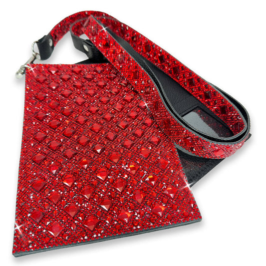 Cell phone purse- Red