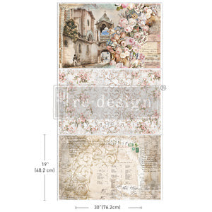 Redesign, decoupage, paper, triple pack – old world charm￼