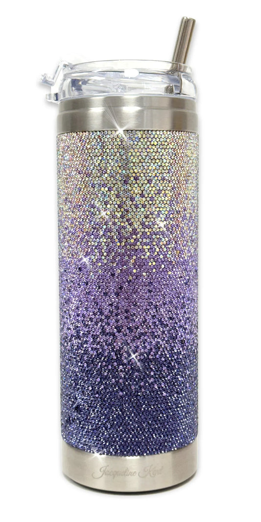 ULTRA VIOLET TUMBLER CRYSTAL PURPLE OMBRE