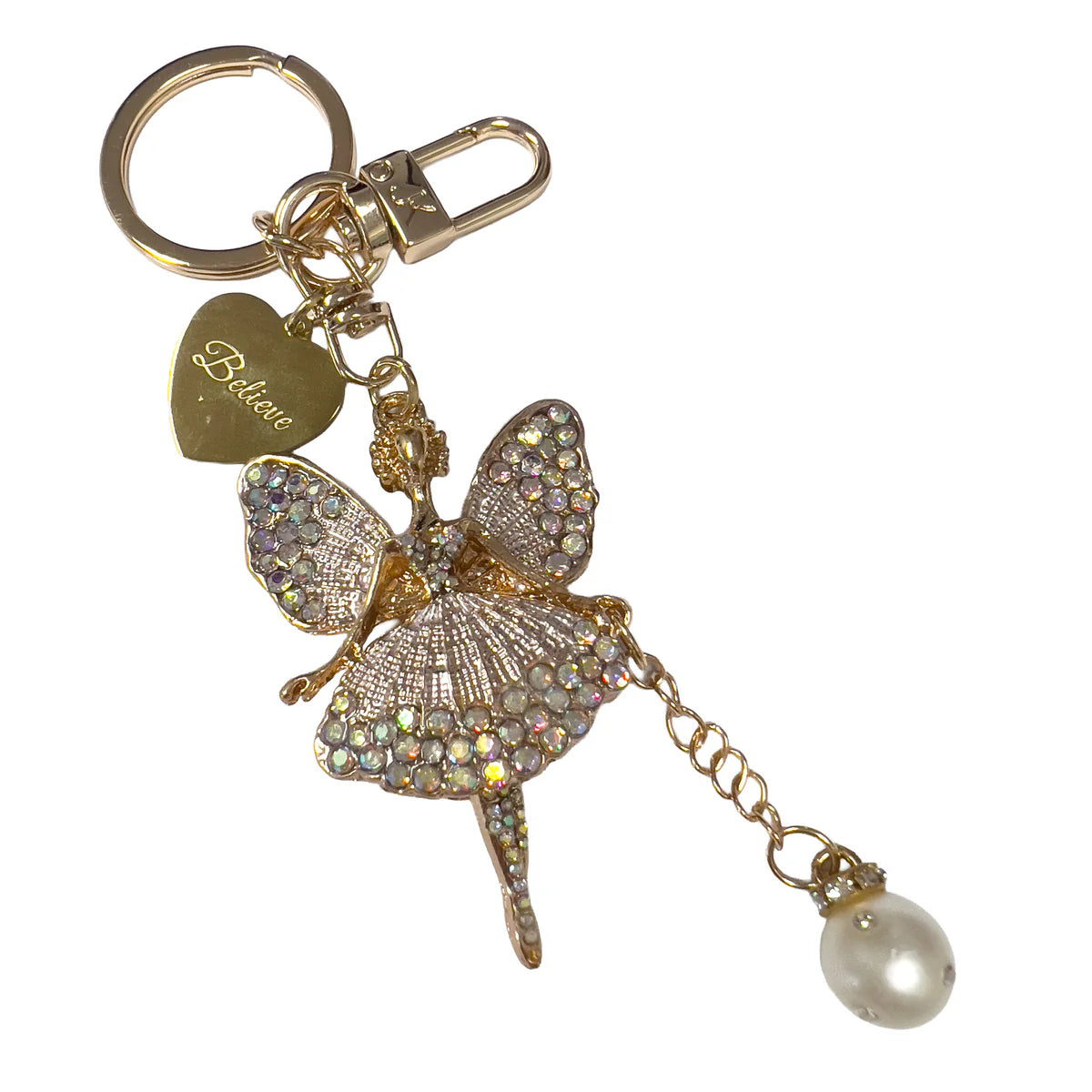 PURSE CHARM ANGEL ULTRA VIOLET