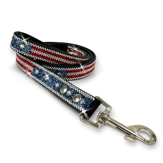 DIAMONDS IN THE RUFF AMERICAN LEASH