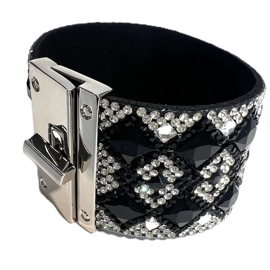 STARRY NIGHT CUFF SILVER BLACK