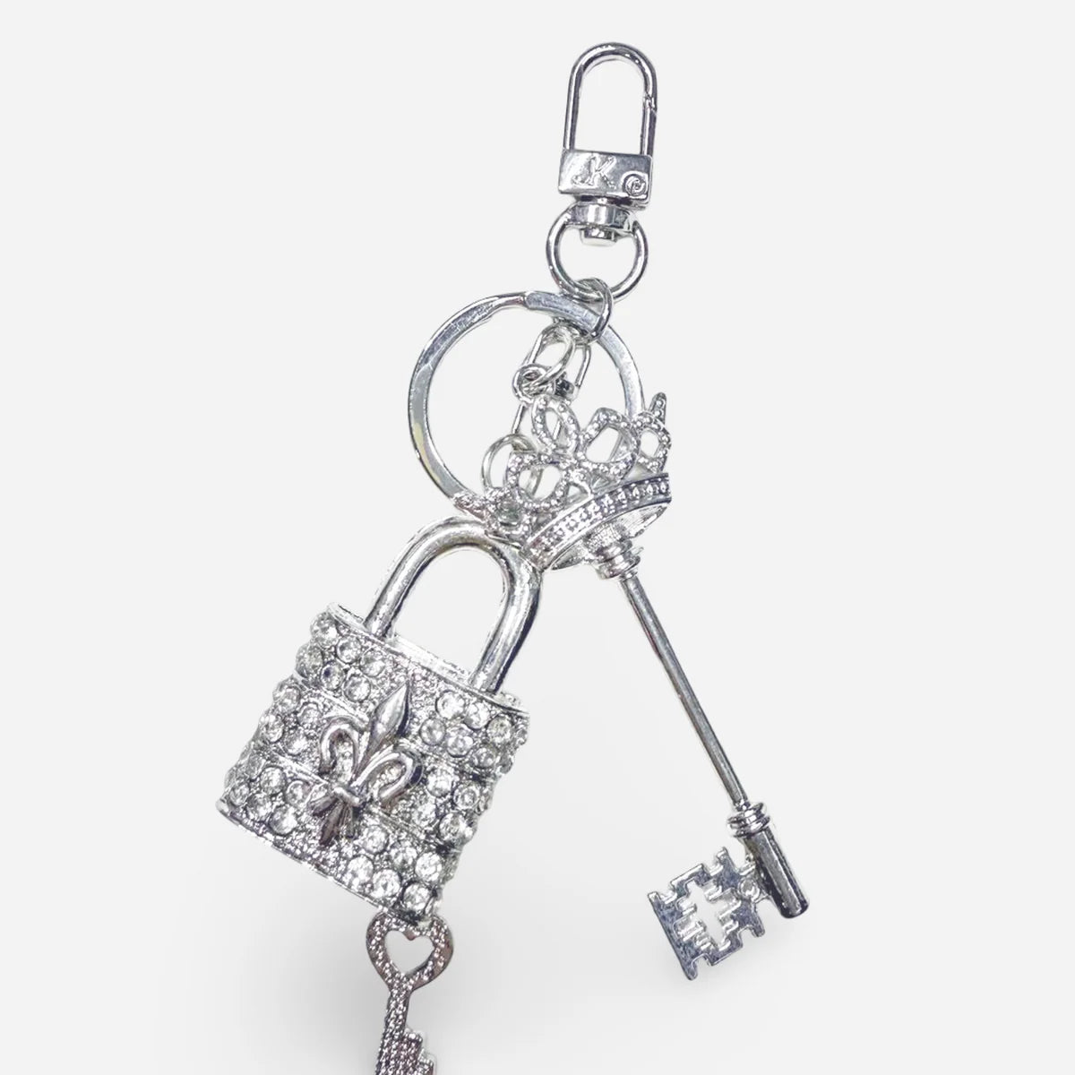 PURSE CHARM PRINCESS LOCK AND KEY
