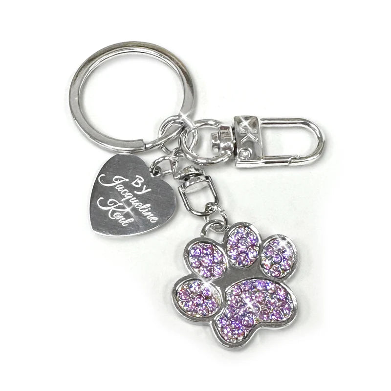 PUPPY PAW CHARM PURPLE
