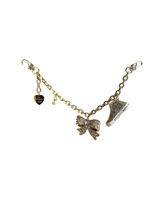 CHARMING CHAIN SPARKLING BOW ELEGANCE
