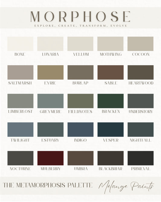 Morphos Palette by Mélange Paints 16oz
