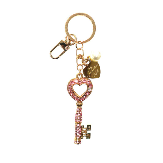 PURSE CHARM KEY TO HAPPINESS