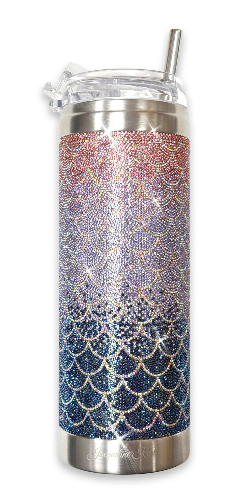 TWILLIGHT MERMAID CRYSTAL TUMBLER