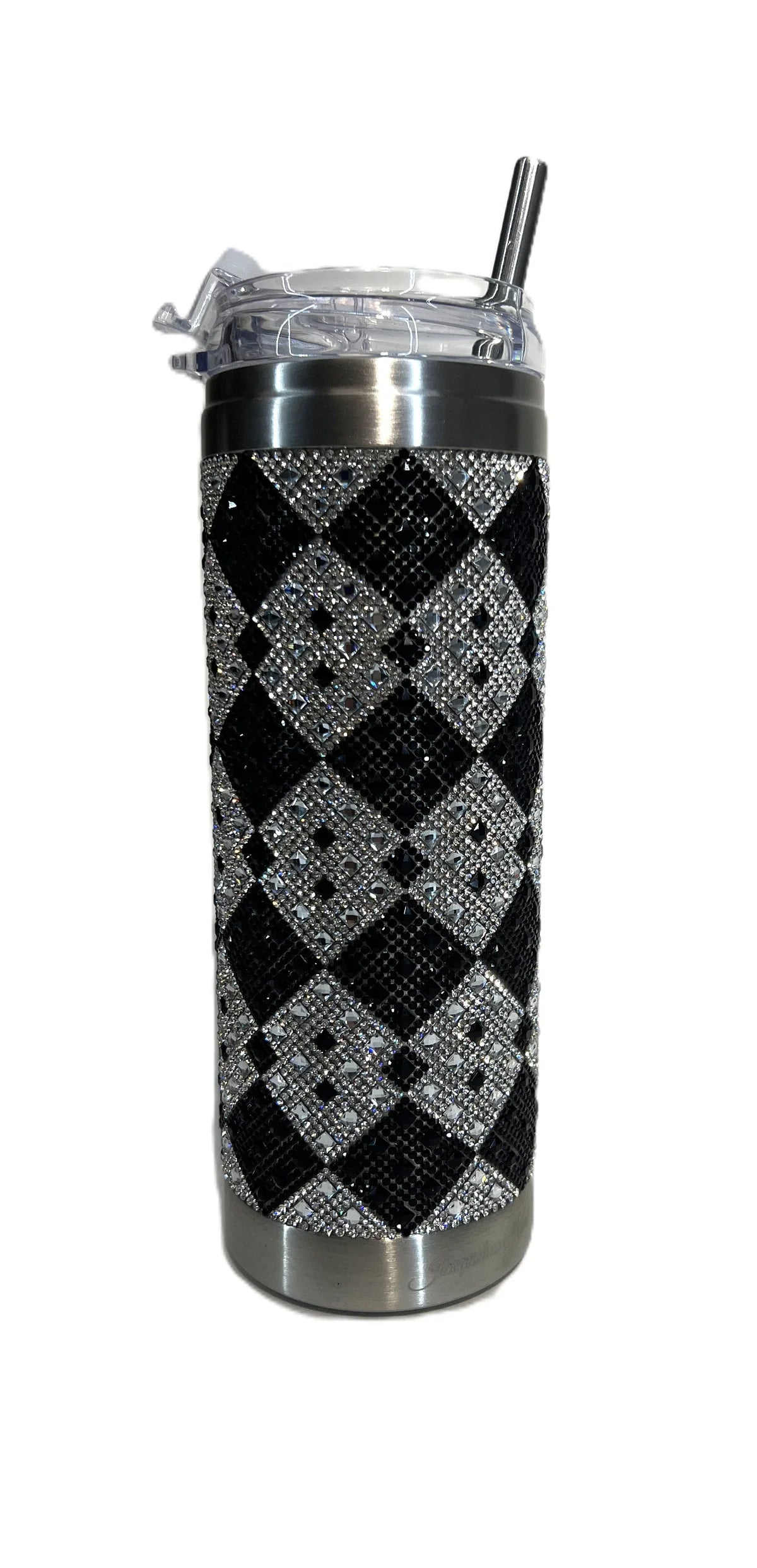 STARRY NIGHT TUMBLER CRYSTAL SILVER/BLACK