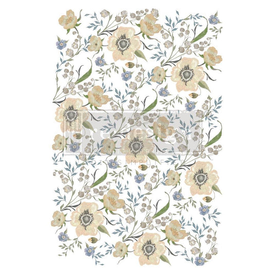 Redesign Decor Transfer - Goldenrod Florals