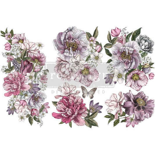 Redesign Decor Small Transfer - Dreamy Florals