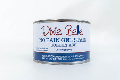 No Pain Gel Stain - Dixie Belle | Golden Ash