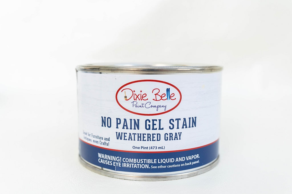 NO PAIN GEL STAIN (OIL-BASED) - Dixie Belle | Weathered Gray